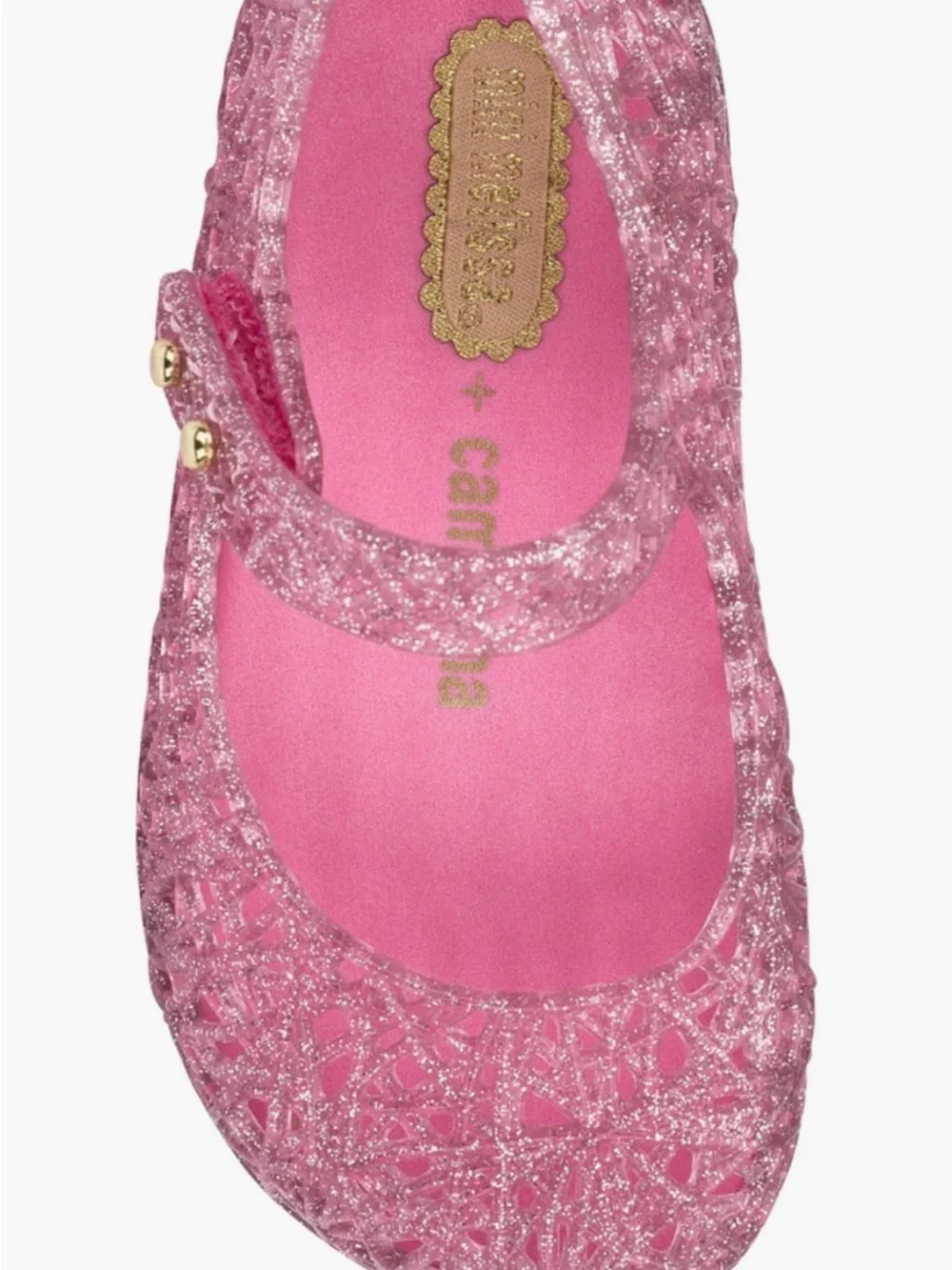 Mini Melissa Campana Mary Jane Flat - Size 7